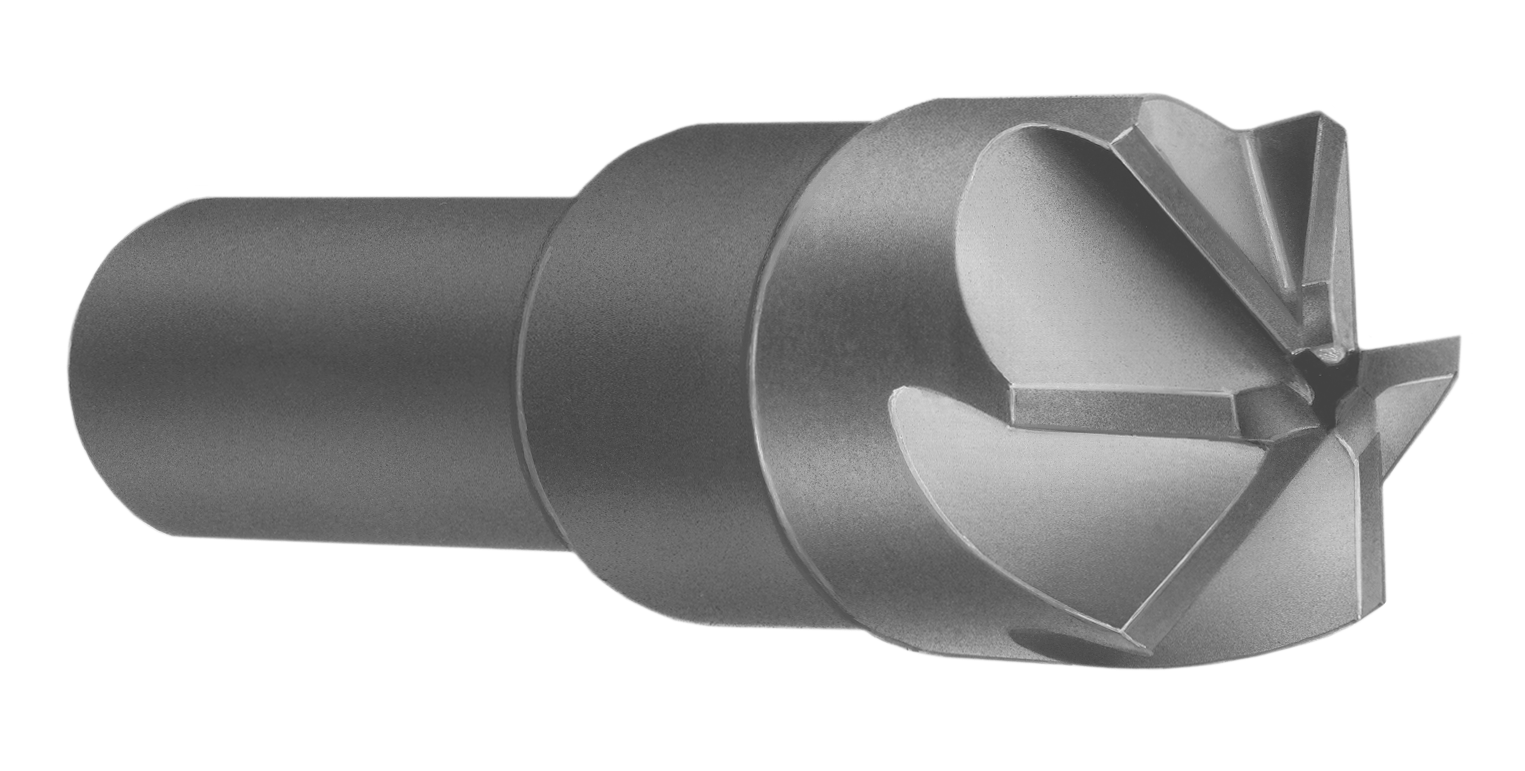 6-Flute Carbide Chatterless Countersink