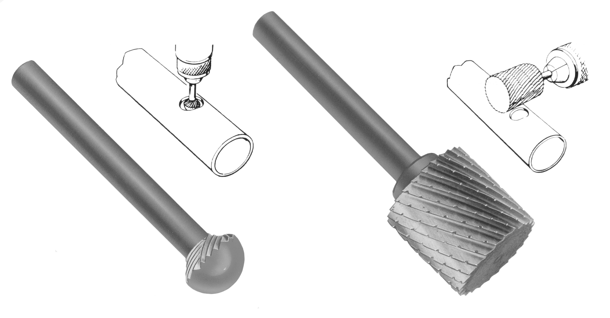 Tube Hole Deburring Tools